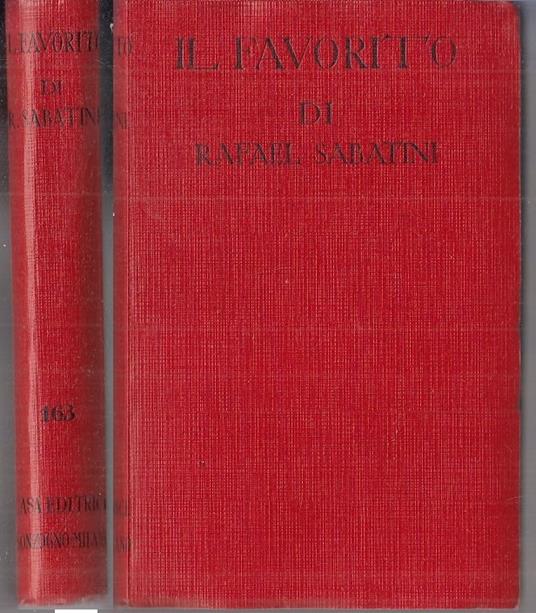 Il Favorito - Rafael Sabatini - copertina