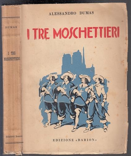 I Tre Moschettieri - Alexandre Dumas - copertina