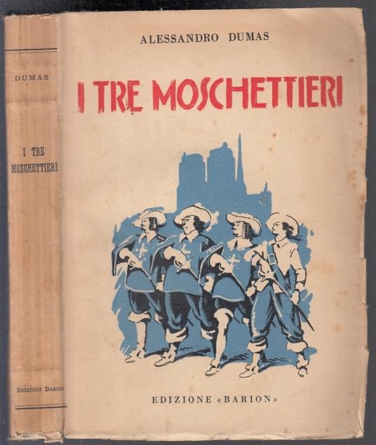 I Tre Moschettieri - Alexandre Dumas - copertina