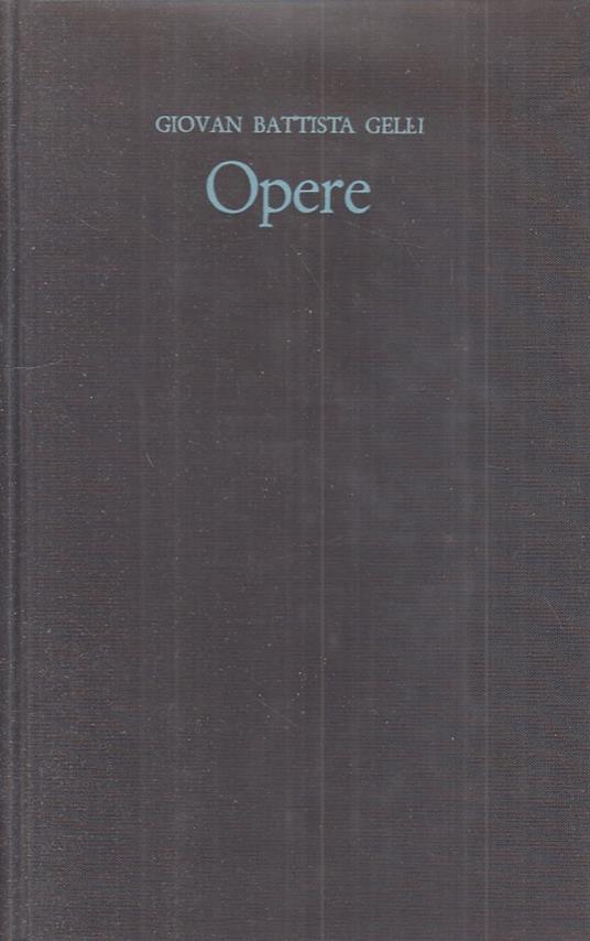 Opere - - copertina