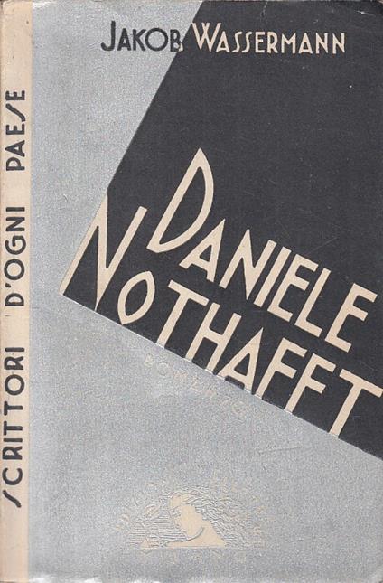 Daniele Nothafft - Jakob Wassermann - copertina