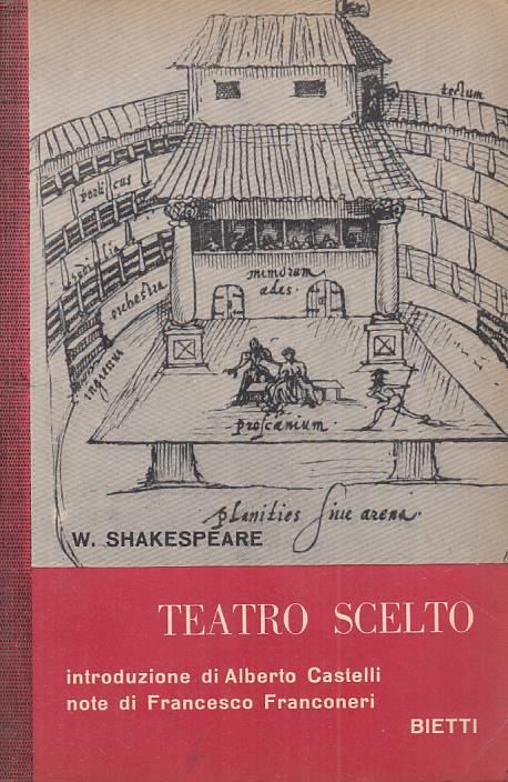Teatro Scelte - William Shakespeare - copertina