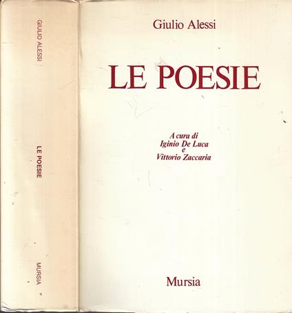 Le Poesie - copertina