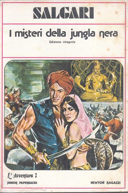 I Misteri Della Jungla Nera - Emilio Salgari - copertina