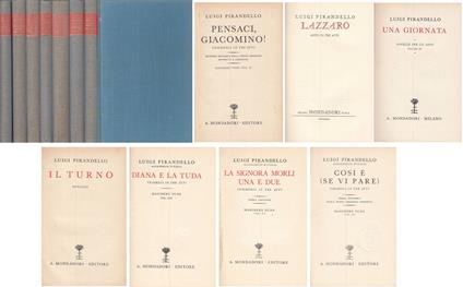 Novelle E Opere 7 Volumi - Luigi Pirandello - copertina