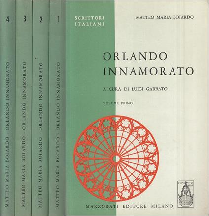 Orlando Innamorato 4 Voll. - copertina