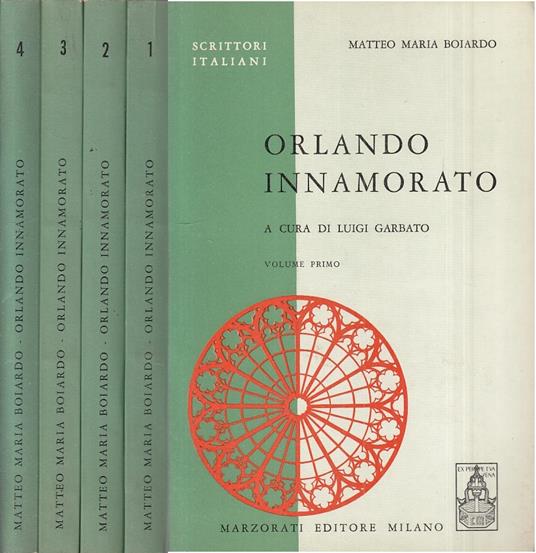 Orlando Innamorato 4 Voll. - copertina