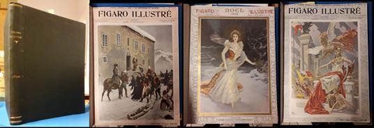 Rivista Figaro Illustre 1/12 Annata Completa Rilegata - copertina