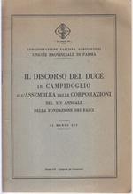 Discorso Duce Campidoglio Assemblea Corporazioni