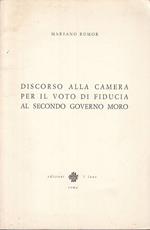 Discorso Camera Voto Fiducia Secondo Governo Moro