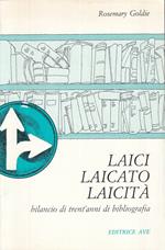 Laici Laicato Laicità- Goldie- Ave- Guide Bibliografiche