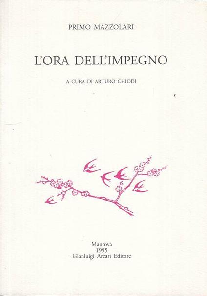 L' Ora Dell' Impegno - Primo Mazzolari - copertina
