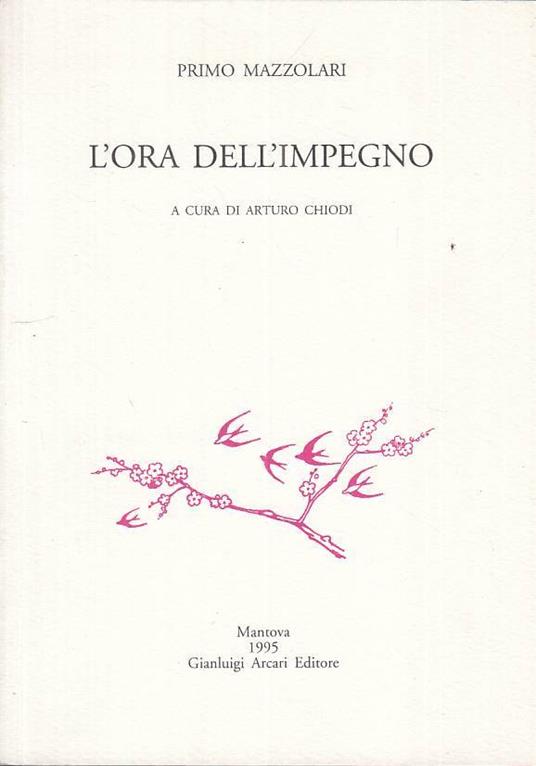 L' Ora Dell' Impegno - Primo Mazzolari - copertina