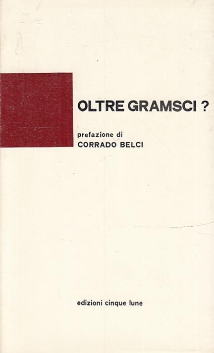 Oltre Gramsci? - copertina