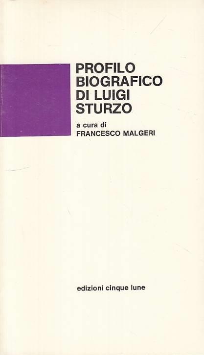 Profilo Biografico Di Luigi Sturzo - copertina