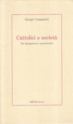 Cattolici E Società Dopoguerra E Postconcilio
