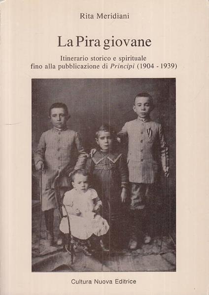 La Pira Giovane 1904/39 - copertina