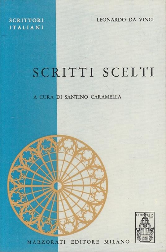 Scritti Scelti - Leonardo da Vinci - copertina