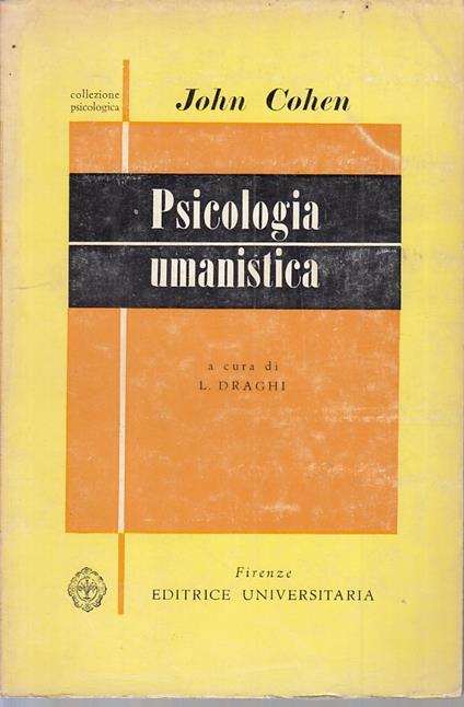 Psicologia Umanistica - copertina