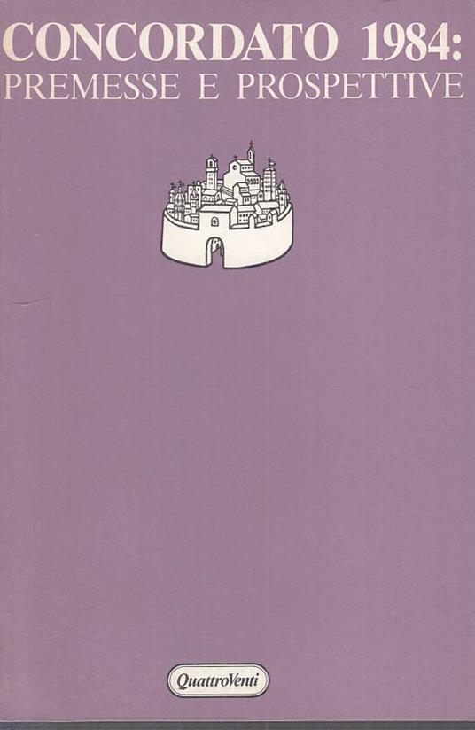 Concordato 1984: Premesse E Prospettive - copertina
