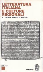Letteratura Italiana E Culture Regionali