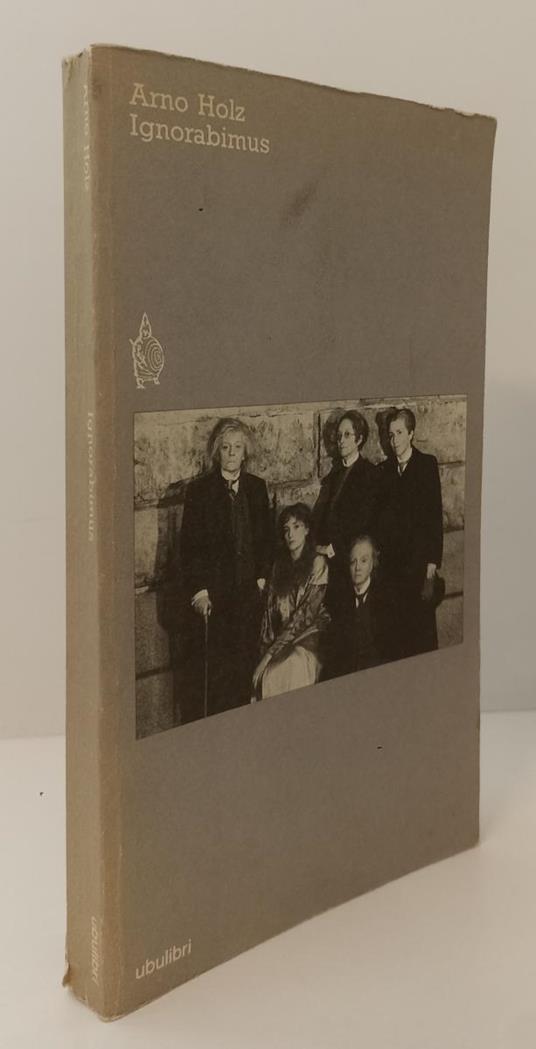 Ignorabimus - - Arno Holz - copertina