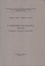 I Periodici Di Padova 1866/1926