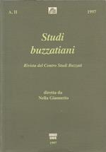 Studi Buzzatiani Anno Ii Rivista