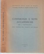 Conferenze E Note Accademiche Centenario Unione Veneto Italia