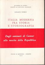 Italia Moderna Fra Storia E Storiografia- Romeo- Le Monnier- 1977- B- Zfs647