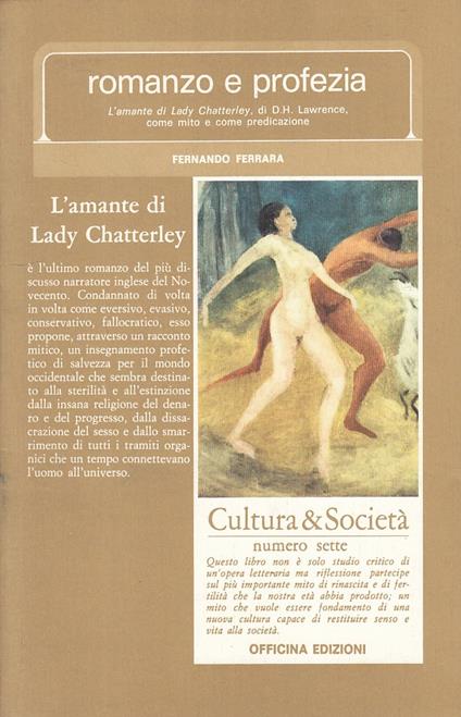 Romanzo E Profezia - Fernando Ferrara - copertina