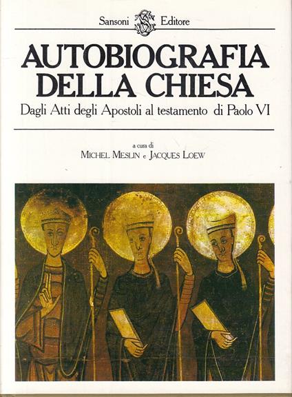 Autobiografia Della Chiesa - copertina
