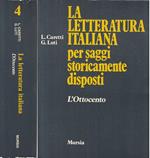 Letteratura Italiana Saggi Storicamente Disposti