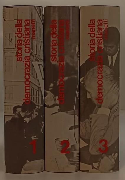 Storia Della Democrazia Cristiana 3 Volumi - Manlio Di Lalla - copertina