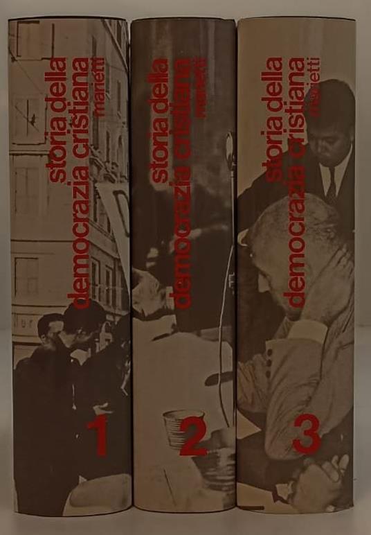 Storia Della Democrazia Cristiana 3 Volumi - Manlio Di Lalla - copertina