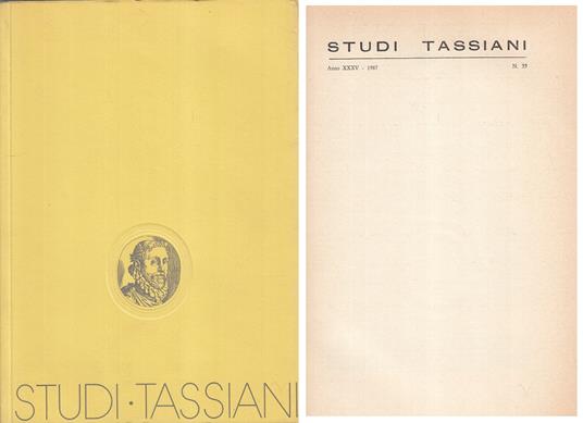 Studi Tassiani N.35 - copertina