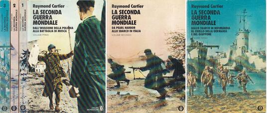 La Seconda Guerra Mondiale 3 Voll. - Raymond Cartier - copertina