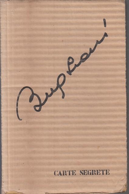 Ernesto Buglioni - copertina