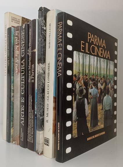 Lotto 8 Volumi Cassa Risparmio Parma - copertina