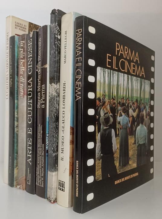 Lotto 8 Volumi Cassa Risparmio Parma - copertina