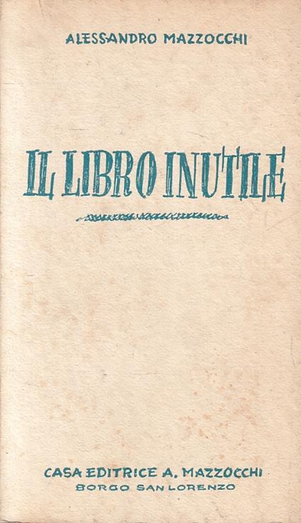 Il Libro Inutile - copertina