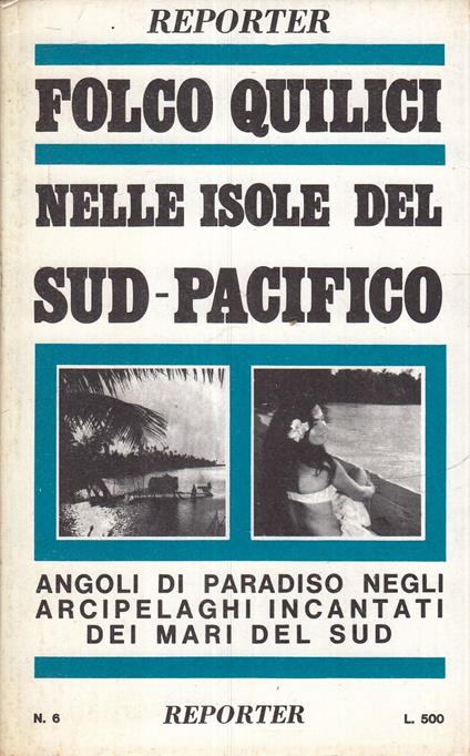 Folco Quilici Nelle Isole Del Sud-Pacifico - copertina