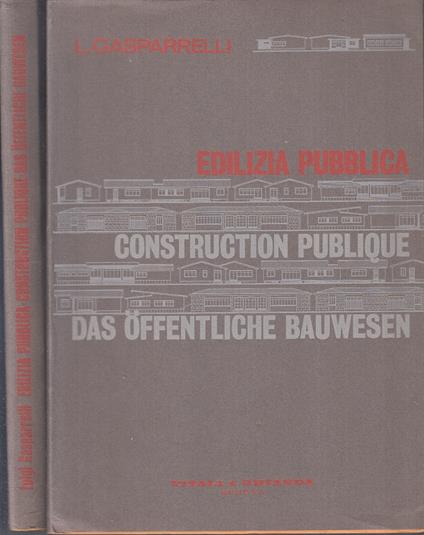 Edilizia Pubblica Construction- Gasparelli- Vitali Ghianda - copertina