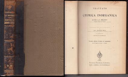 Trattato Di Chimica Organica - copertina