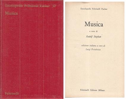 Musica - Rudolf Stephan - copertina