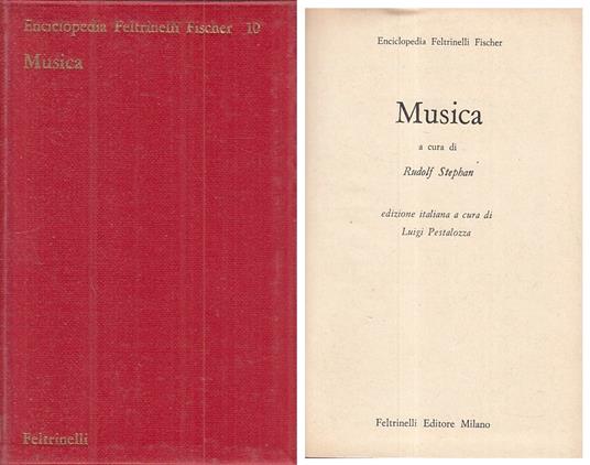 Musica - Rudolf Stephan - copertina