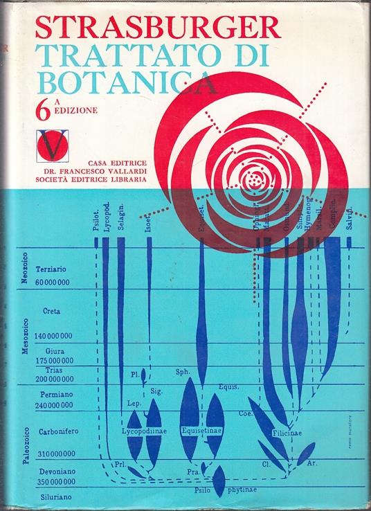 Trattato Di Botanica - Strasburger - copertina