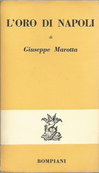 L' oro di Napoli - Giuseppe Marotta - copertina
