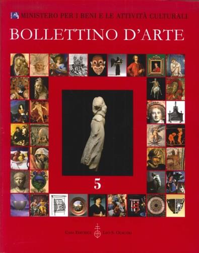 Bollettino d'Arte. Trimestrale del Ministero per i Beni e le Attività Culturali - copertina