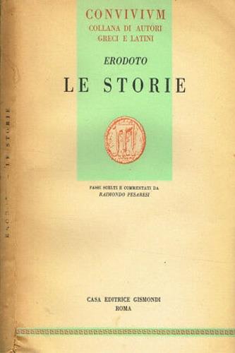 Le storie - Erodoto - copertina